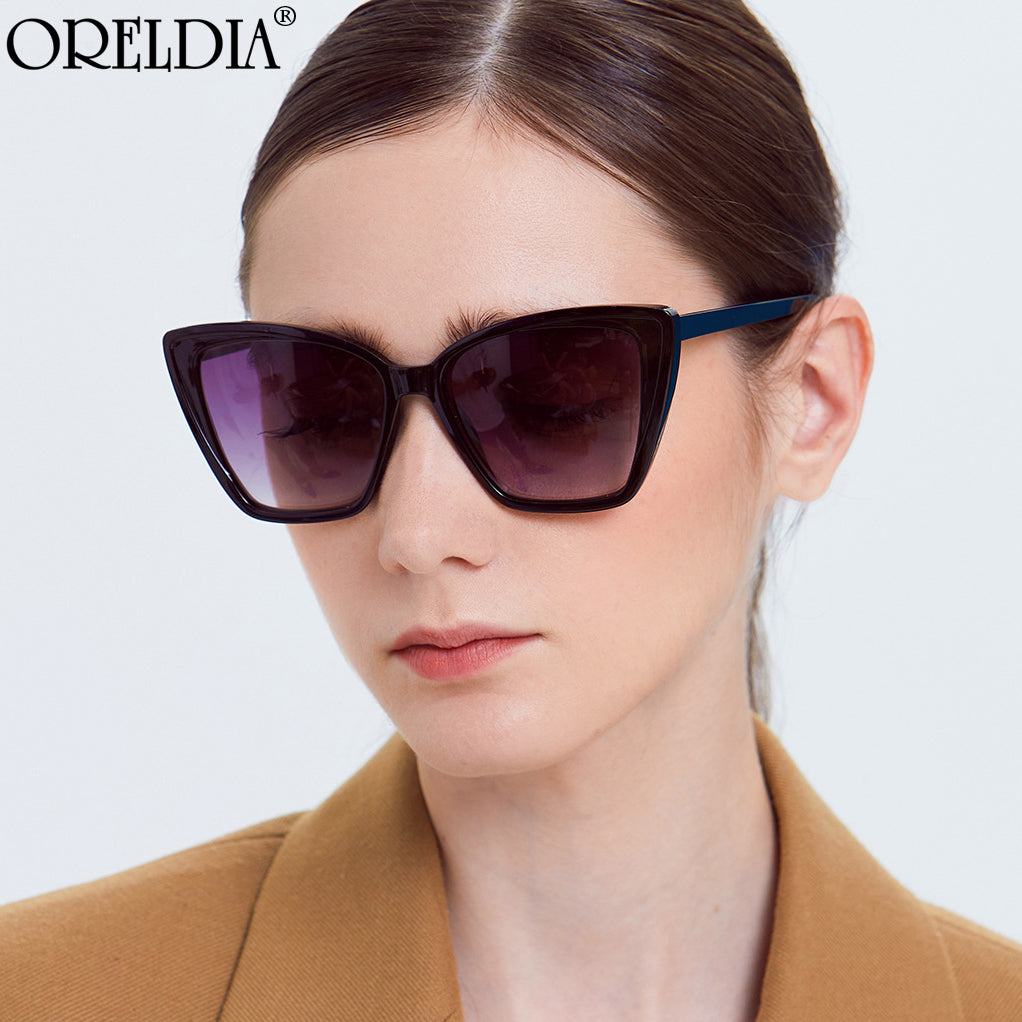2023 New Fashion Luxury Cat Eye Sunglasses Women Vintage Brand