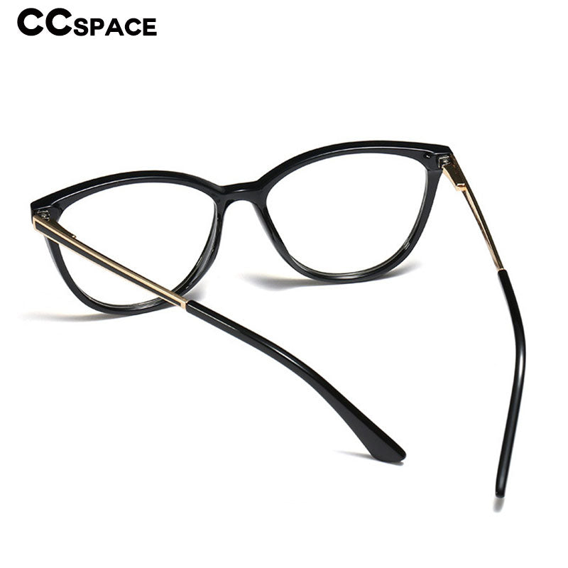 48107 Plastic Titanium Glasses Frames Retro Cat Eye Ultralight Men Wom Cinily 7001