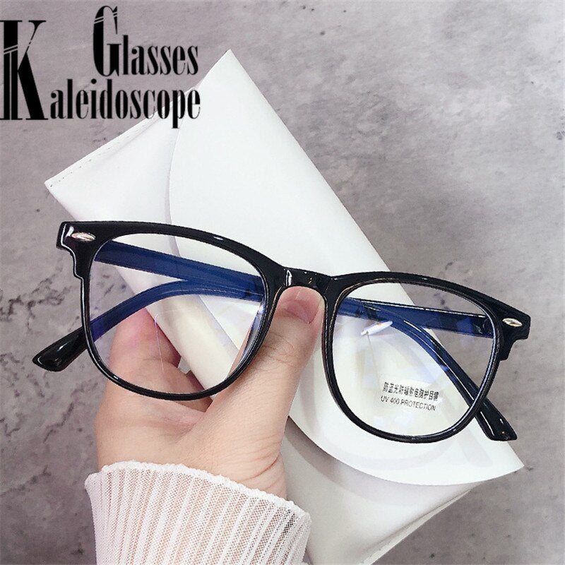 Frame Women Glasses Anti-Blue Light Glasses Transparent Glasses Anti  Radiation