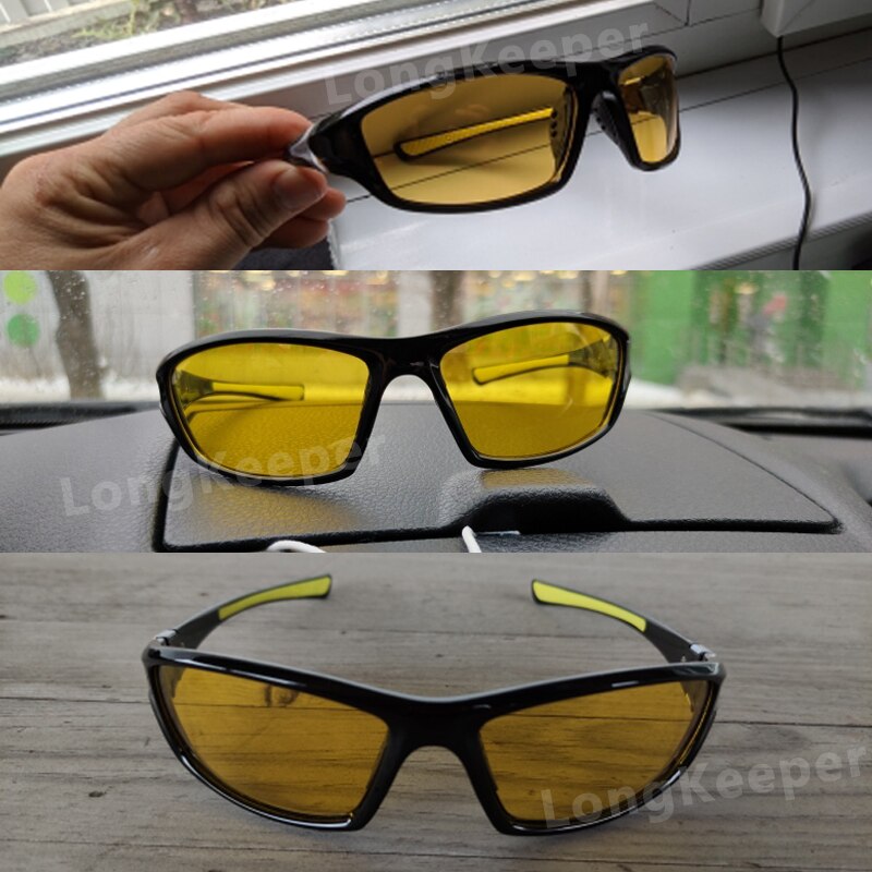 Cheap Night Vision Glasses Men Polarized Sunglasses Anti Glare