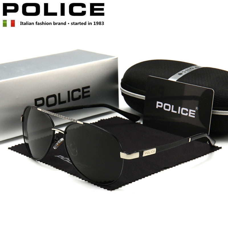 POLICE Brand Modeling Outdoor Fishing Sunglasses Men Driving Sports Pi –  Cinily