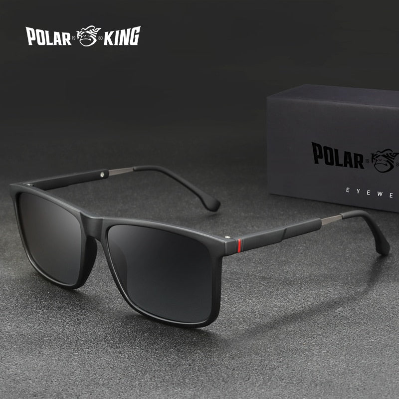  POLARKING Retro Polarized Sunglasses For Men Women