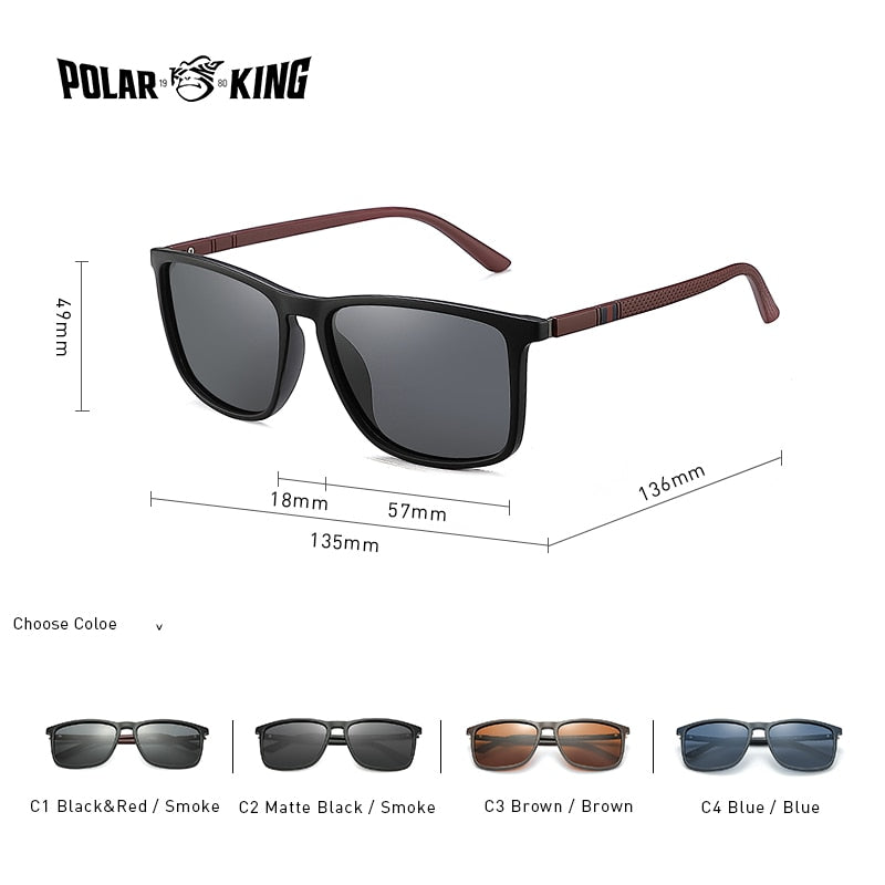 Polarking Polarized Sunglasses Men's Driving Shades Male Sun Glasses V –  Cinily