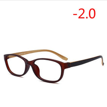 Carica l&#39;immagine nel visualizzatore di Gallery, -1.0 -1.5 -2.0 -2.5 -3.0 -3.5 -4.0 Finished Myopia Glasses Women Men Short-sight Eyewear Black and Pink Frame Myopic Eye Glasse