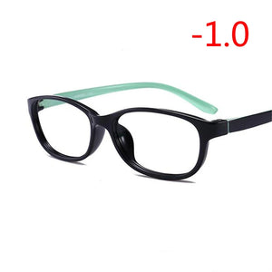 -1.0 -1.5 -2.0 -2.5 -3.0 -3.5 -4.0 Finished Myopia Glasses Women Men Short-sight Eyewear Black and Pink Frame Myopic Eye Glasse