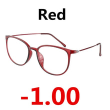 Load image into Gallery viewer, -1.0to-4.0 Sun Photochromic Finished Myopia eyewear With Degree Optical Eye Glasses Frames For Women Men Eyeglasses Degree oculo