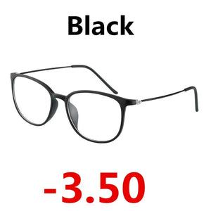 -1.0to-4.0 Sun Photochromic Finished Myopia eyewear With Degree Optical Eye Glasses Frames For Women Men Eyeglasses Degree oculo