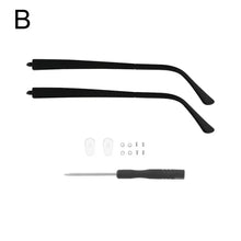 Carica l&#39;immagine nel visualizzatore di Gallery, 1 Pair Eyeglasses Temple Arm Flat Teeth TR90 Anti-Slip Eyeglasses Replacement Leg Eyewear Frames Accessories Glasses Repair Tool