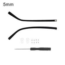 Carica l&#39;immagine nel visualizzatore di Gallery, 1 Pair Eyeglasses Temple Arm Flat Teeth TR90 Anti-Slip Eyeglasses Replacement Leg Eyewear Frames Accessories Glasses Repair Tool