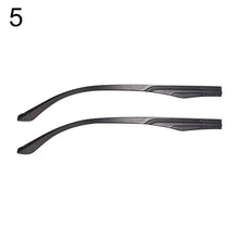 Carica l&#39;immagine nel visualizzatore di Gallery, 1 Pair Eyeglasses Temple Arm Flat Teeth TR90 Anti-Slip Eyeglasses Replacement Leg Eyewear Frames Accessories Glasses Repair Tool