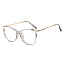 Load image into Gallery viewer, 1Pc New Women Anti Light Blue Cat Eye Glasses Frame Retro Hight Quality Luxury Optical Computer Reading Eyeglasses