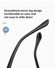 Load image into Gallery viewer, Trend Reading Glasses Reading Glasses Men and Women  Half Frame Diopters Business Office Men Reading Glasses