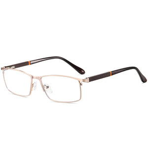 Trend Reading Glasses Reading Glasses Men and Women  Half Frame Diopters Business Office Men Reading Glasses