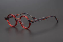 Load image into Gallery viewer, Vintage Spliced Acetate Frame Myopia Optical Reading Eyeglass Classical Round Hand Craft Women Man