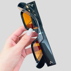 Jacques Retro Rectangular Polygon Acetate Frame Astaire Men Marie Women Sunglasses Mage Optical Color Lens