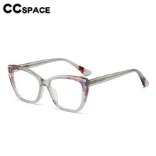 Load image into Gallery viewer, 56940 Retro Acetate Spectacle Frame Lady   Spring Hinge Prescription Spectacles Frame Universal Square Glasses Frame