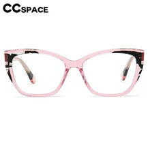 Load image into Gallery viewer, 56940 Retro Acetate Spectacle Frame Lady   Spring Hinge Prescription Spectacles Frame Universal Square Glasses Frame