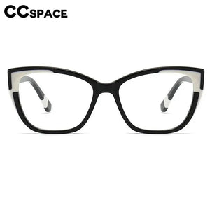 56940 Retro Acetate Spectacle Frame Lady   Spring Hinge Prescription Spectacles Frame Universal Square Glasses Frame