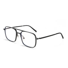 Load image into Gallery viewer, Aluminum Square Glasses Frame Men Titanium Vintage Anti Blue Light Glasses Women Optical Myopia Eyeglasses Frames Clear Eyewear