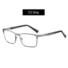 Load image into Gallery viewer, Anti Blue Light Blocking Reading Glasses Men Women Business Metal Frame Resin Prescription Glasses Lenses Eyewear +1.0~4.0