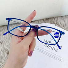 Load image into Gallery viewer, Anti-Blue Light Reading Glasses Men Women Square Frame Optical Computer Eye Glasses Ultralight Presbyopia Eyewear +1.0 To +4.0