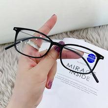 Load image into Gallery viewer, Anti-Blue Light Reading Glasses Men Women Square Frame Optical Computer Eye Glasses Ultralight Presbyopia Eyewear +1.0 To +4.0