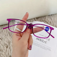 Load image into Gallery viewer, Anti-Blue Light Reading Glasses Men Women Square Frame Optical Computer Eye Glasses Ultralight Presbyopia Eyewear +1.0 To +4.0