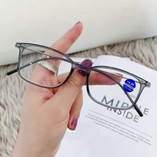 Load image into Gallery viewer, Anti-Blue Light Reading Glasses Men Women Square Frame Optical Computer Eye Glasses Ultralight Presbyopia Eyewear +1.0 To +4.0