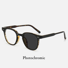 Load image into Gallery viewer, Anti Blue Light TR90 Circular Insert Frames Men Women Optical Prescription Glasses Photochromic  Computer Eyeglasses