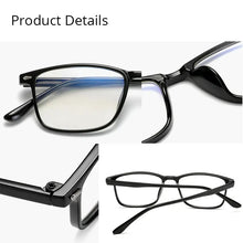 Carica l&#39;immagine nel visualizzatore di Gallery, Anti Blue Ray Photochromic Computer Glasses Women Transparent Eye Glasses Frames For Men Eyeglasses Screen Game UV400 Spectacle