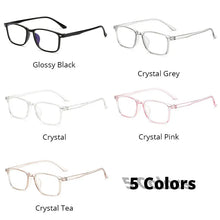 Carica l&#39;immagine nel visualizzatore di Gallery, Anti Blue Ray Photochromic Computer Glasses Women Transparent Eye Glasses Frames For Men Eyeglasses Screen Game UV400 Spectacle