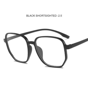 Big Frame Square Anti-blue Light Glasses Frame Oversized Optical Glasses Computer Eyewear Frame For Women&Men Square Eyeglasses