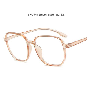 Big Frame Square Anti-blue Light Glasses Frame Oversized Optical Glasses Computer Eyewear Frame For Women&Men Square Eyeglasses