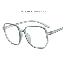 Carica l&#39;immagine nel visualizzatore di Gallery, Big Frame Square Anti-blue Light Glasses Frame Oversized Optical Glasses Computer Eyewear Frame For Women&amp;Men Square Eyeglasses