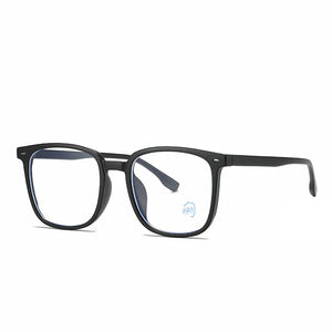 Blue Light Blocking Frame Glassess Men Women Square Shape Style Women's Glasses Frame Rivets Decoration Eye Glasses