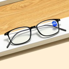 Load image into Gallery viewer, Blue Light Reading Glasses Men Women Vintage HD Hyperopia Eyewear Full Square Frame Ultralight Computer Eye Glasses +1.0 To +4.0