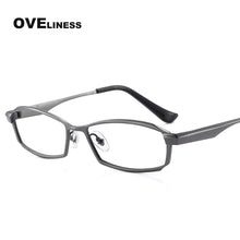 Load image into Gallery viewer, Brand Glasses P8718 Titanium Eyeglasses Frames Men Optical Glasses spectacle Frame Mens Eyewear Frames suit Prescription Lenses