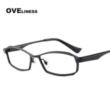 Load image into Gallery viewer, Brand Glasses P8718 Titanium Eyeglasses Frames Men Optical Glasses spectacle Frame Mens Eyewear Frames suit Prescription Lenses