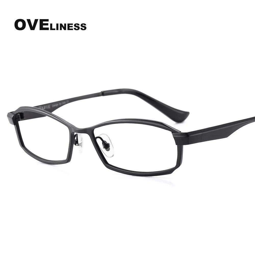 Brand Glasses P8718 Titanium Eyeglasses Frames Men Optical Glasses spectacle Frame Mens Eyewear Frames suit Prescription Lenses