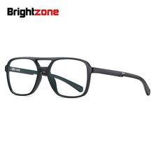 Carica l&#39;immagine nel visualizzatore di Gallery, Brightzone Anti Blue Light Computer Glasses Anti Eye Eyestrain Clear Lens TR90 Metal Frame for Men Women light Blocking Eyewear