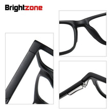 Load image into Gallery viewer, Brightzone Anti Blue Light Computer Glasses Anti Eye Eyestrain Clear Lens TR90 Metal Frame for Men Women light Blocking Eyewear