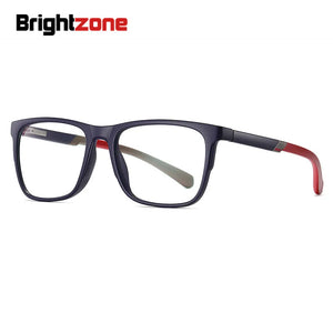 Brightzone Anti Blue Light Computer Glasses Anti Eye Eyestrain Clear Lens TR90 Metal Frame for Men Women light Blocking Eyewear