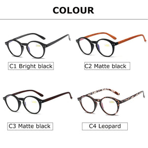 CRIXALIS Anti Blue Light Reading Glasses For Women Men TR90 Flexible Frame Spring Hinge Computer Presbyopia Eyewear Female UV400