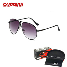 Load image into Gallery viewer, Carrera Sunglasses Men Large Frame Vintage Oval Sun Glasses Women Square Shades Male Driving c412