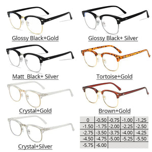 Chameleon Glasses For Myopia Anti Blue Ray Glare for Men Women Shortsighted Square Optical Spectacles Frames Prescription Frame