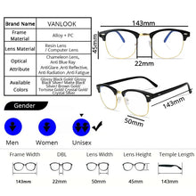 Load image into Gallery viewer, Chameleon Glasses For Myopia Anti Blue Ray Glare for Men Women Shortsighted Square Optical Spectacles Frames Prescription Frame