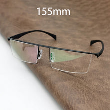 Load image into Gallery viewer, Cubojue 155mm Oversized Myopia Glasses Male Women Business Eyeglasses Frame Men Anti Blue Light -100 150 200 250 300 Wide Big