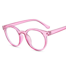 Load image into Gallery viewer, DYTYMJ Kid Glasses Frame Round Eye Glasses Anti-blue Light Glasses for Kids Student Eyeglasses Child Goggle Cute Pink Espejuelos