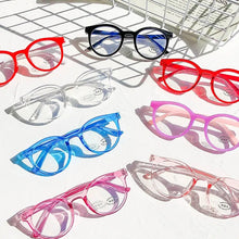 Load image into Gallery viewer, DYTYMJ Kid Glasses Frame Round Eye Glasses Anti-blue Light Glasses for Kids Student Eyeglasses Child Goggle Cute Pink Espejuelos