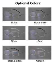 Load image into Gallery viewer, Denmark Brand Screwless Pure Titanium Glasses Frame Men Square Ultralight Prescription Eyeglasses Women Optical Myopia Eyewear